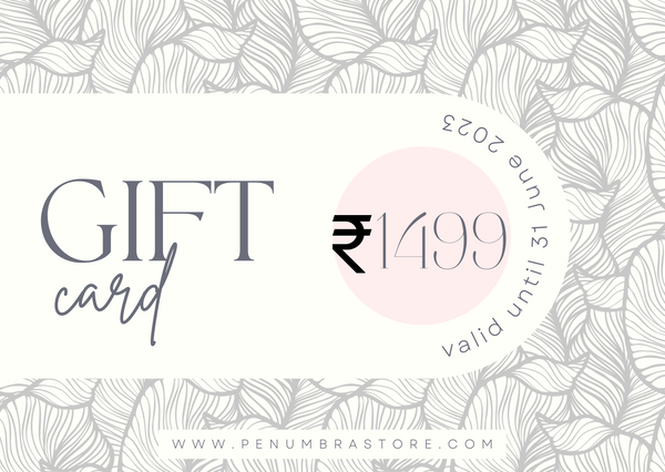 Penumbra Gift Card
