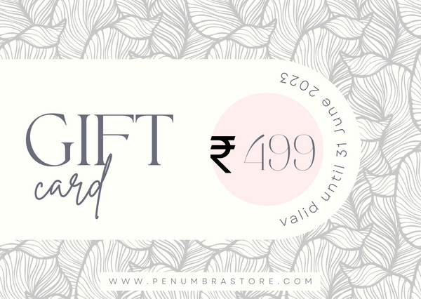 Penumbra Gift Card